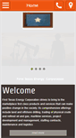 Mobile Screenshot of firsttexasenergy.com